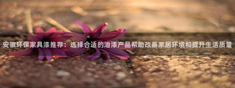 意昂5(KGAME)平台在线注册：安徽环保家具漆推荐：选择合